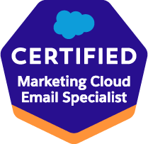 Marketing Cloud Email Specialist